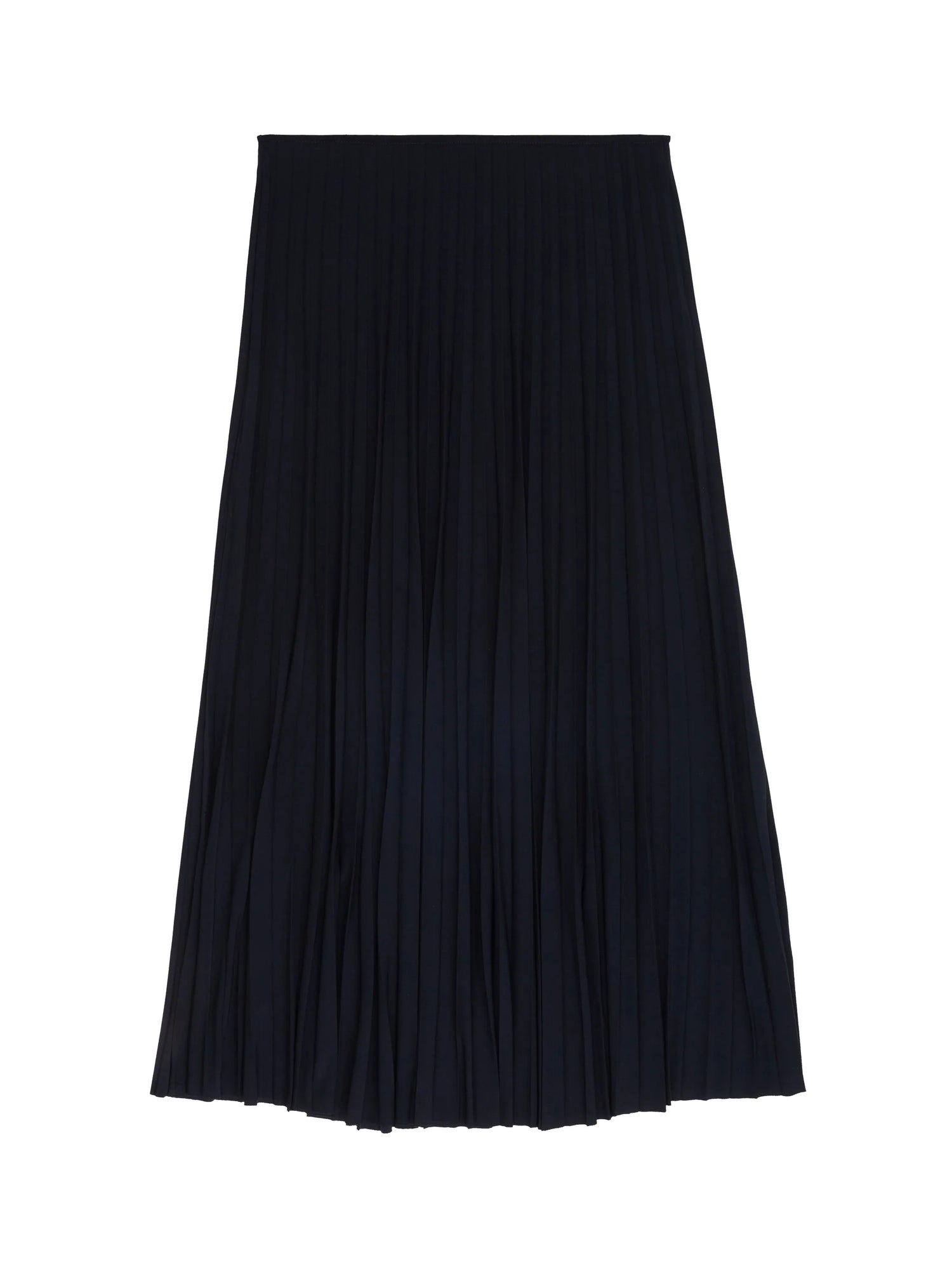 Tom Tailor Sky Captain Blue Women Pleated Skirt SKU: 1040340_10668 Image 08