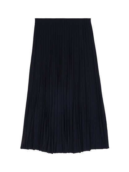 Tom Tailor Sky Captain Blue Women Pleated Skirt SKU: 1040340_10668 Image 08