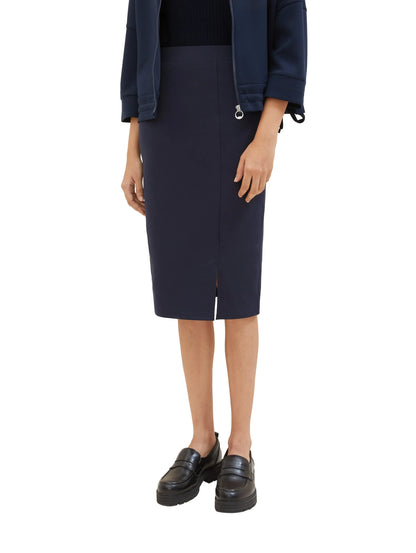 Tom Tailor Sky Captain Blue Women Jersey Skirt SKU: 1040345_10668 Image 01