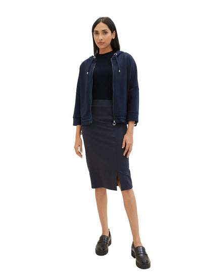 Tom Tailor Sky Captain Blue Women Jersey Skirt SKU: 1040345_10668 Image 03
