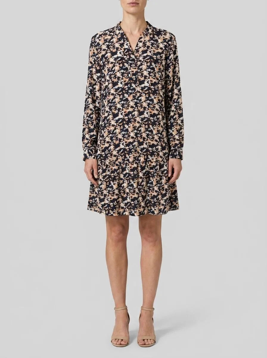 Tom Tailor Coral Cut Floral Design Women Dress with Livaeco by Birla Celluloseª SKU: 1040354_34765 Image 00