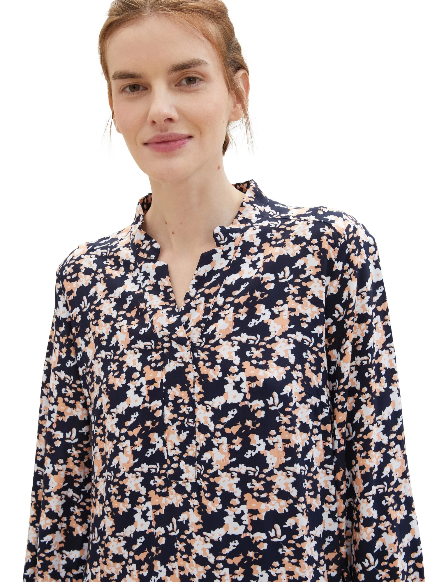 Tom Tailor Coral Cut Floral Design Women Dress with Livaeco by Birla Celluloseª SKU: 1040354_34765 Image 04
