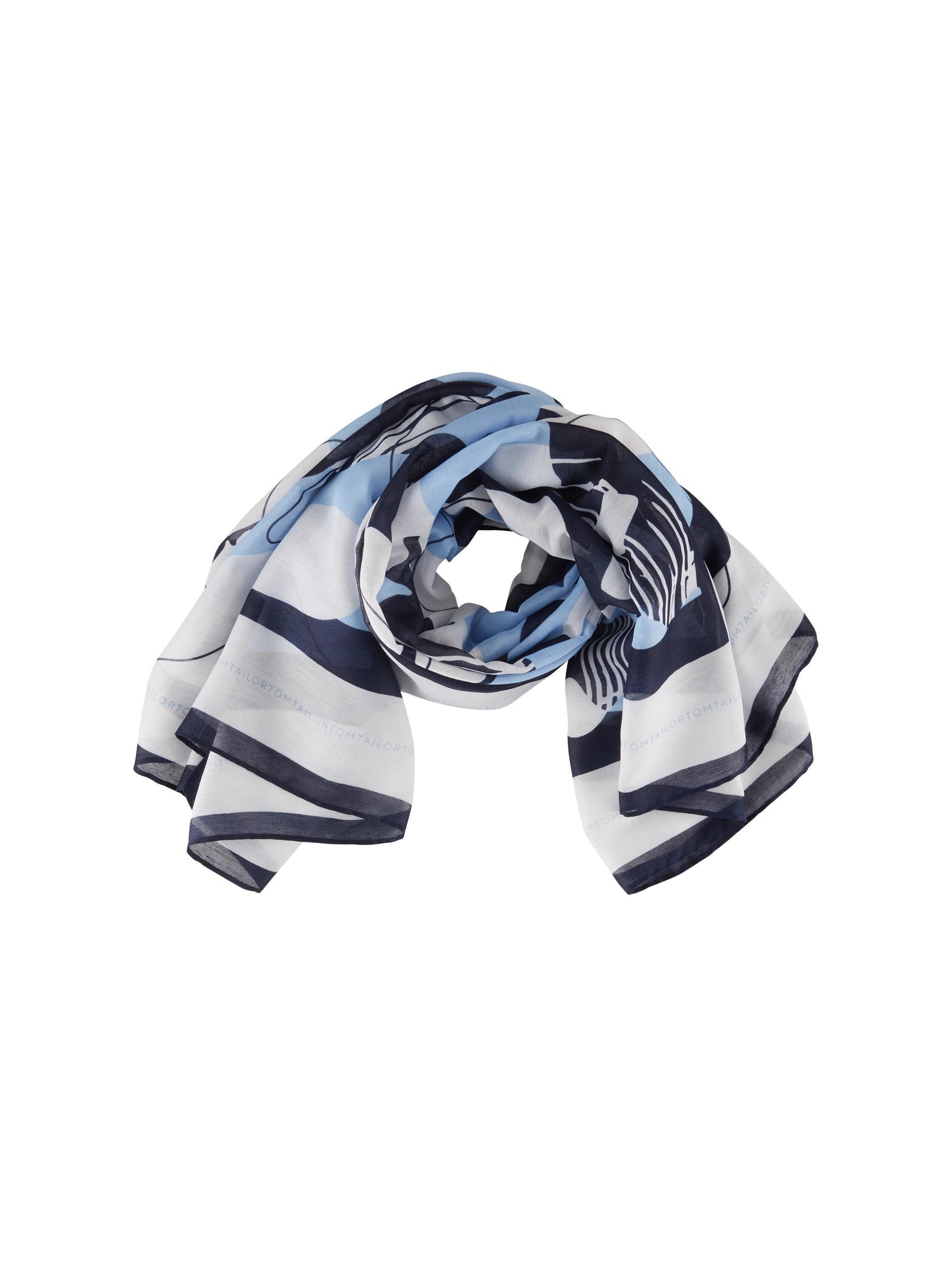 Printed Square Scarf_1040372_34587_02