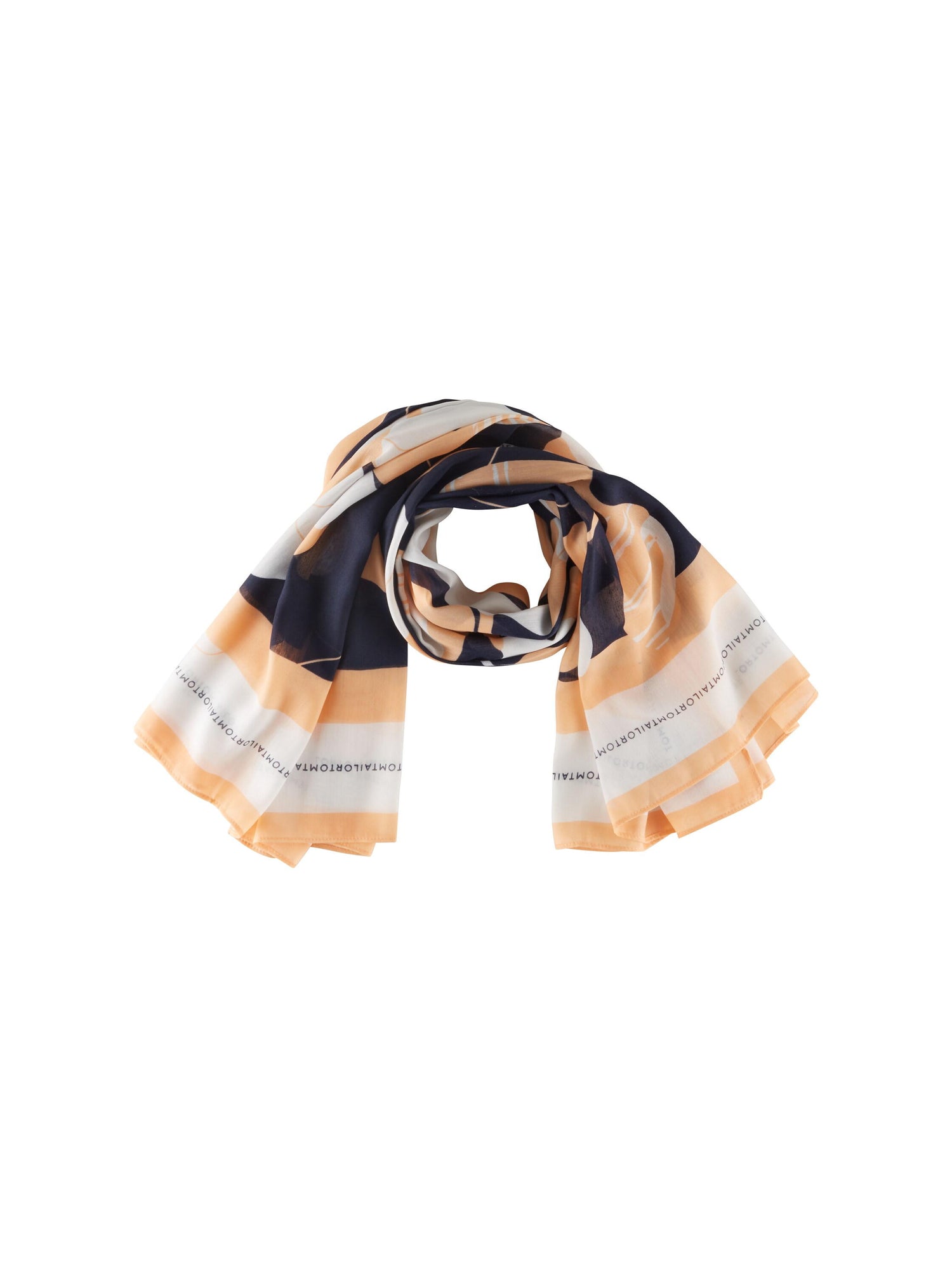 Printed Square Scarf_1040372_34891_02