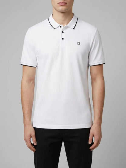 Denim Tom Tailor White 2 Men Basic Polo Shirt SKU: 1040473_14297 Image 00