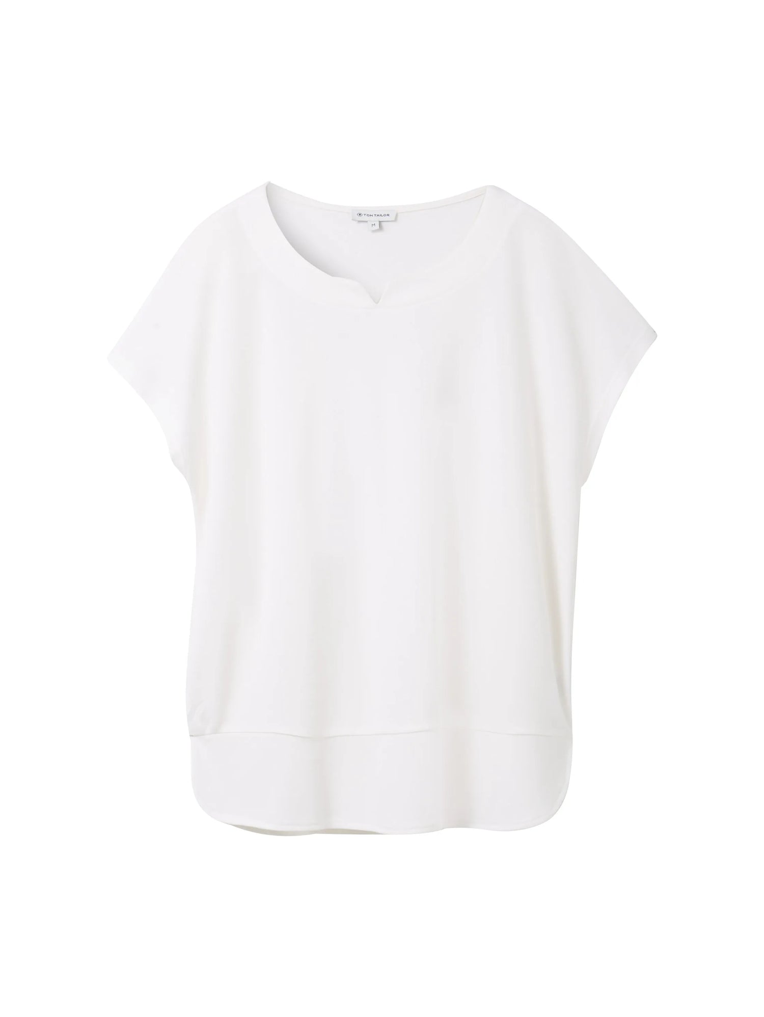 Tom Tailor Whisper White Women T-Shirt Made From a Blend of Materials SKU: 1040547_10315 Image 06