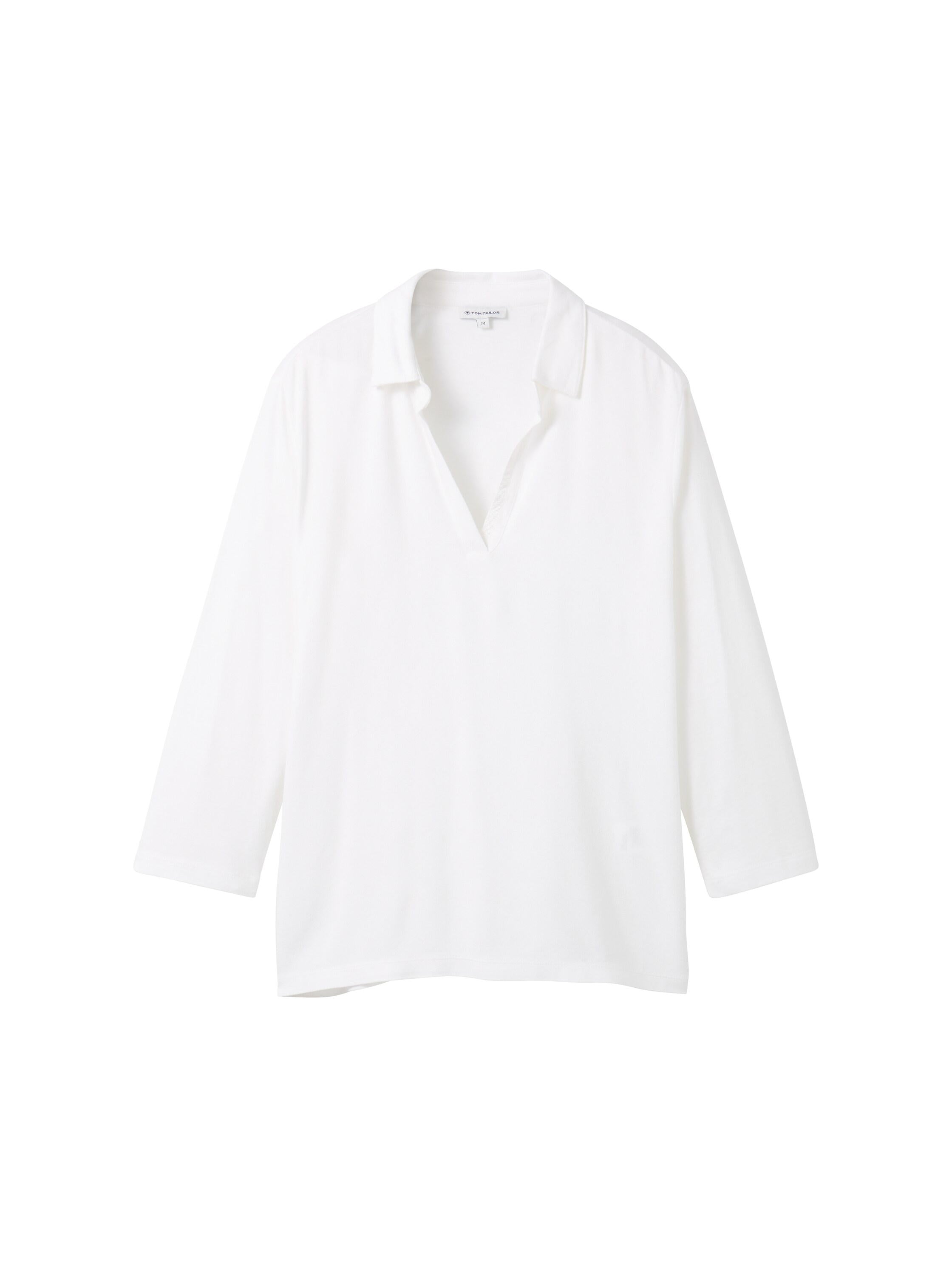 T-Shirt Fabric Mix W Collar_1040550_10315_02