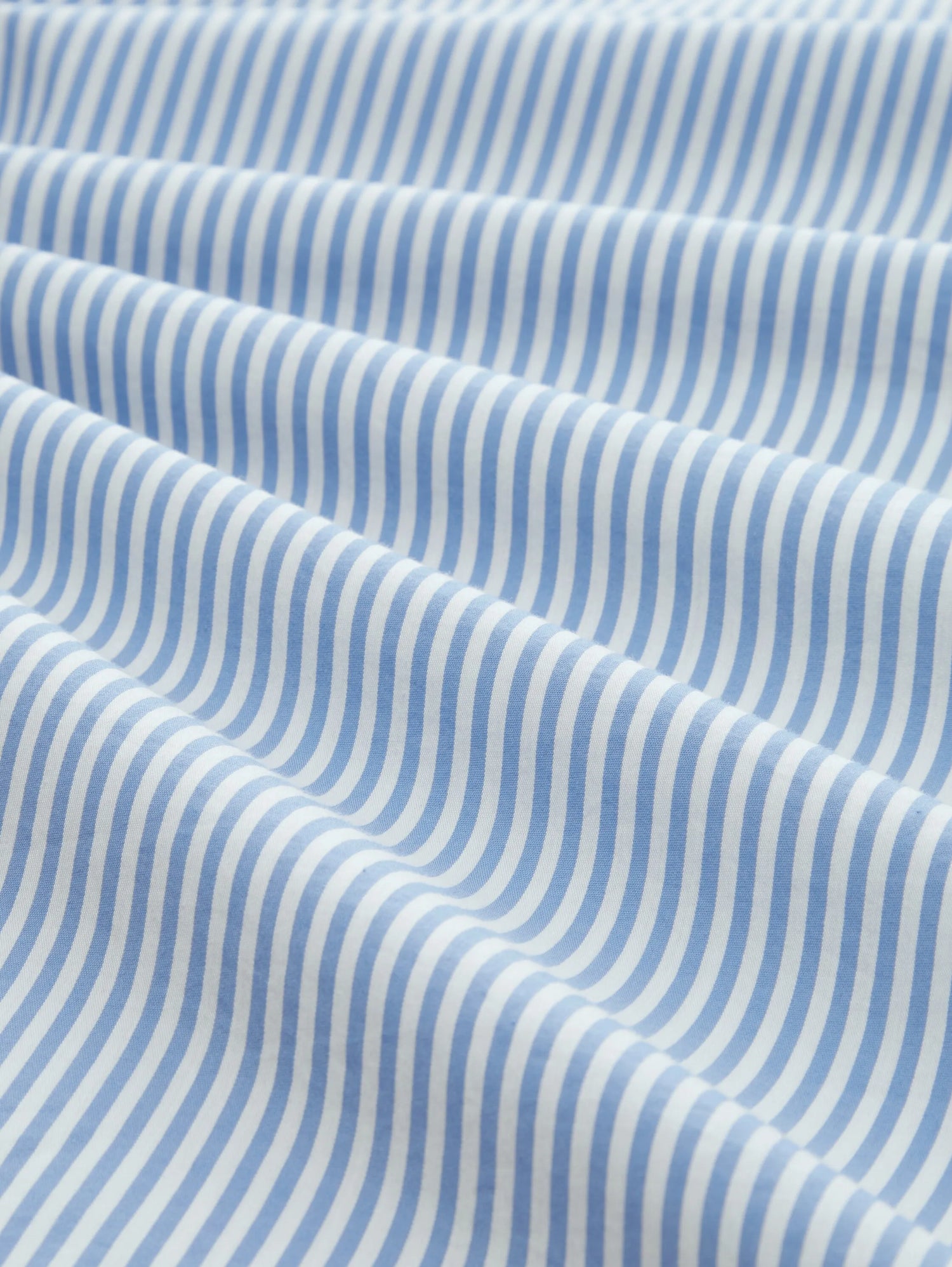 Denim Tom Tailor Blue White Strripe Women Loose Fit Shirt with Stripes SKU: 1040551_34878 Image 05