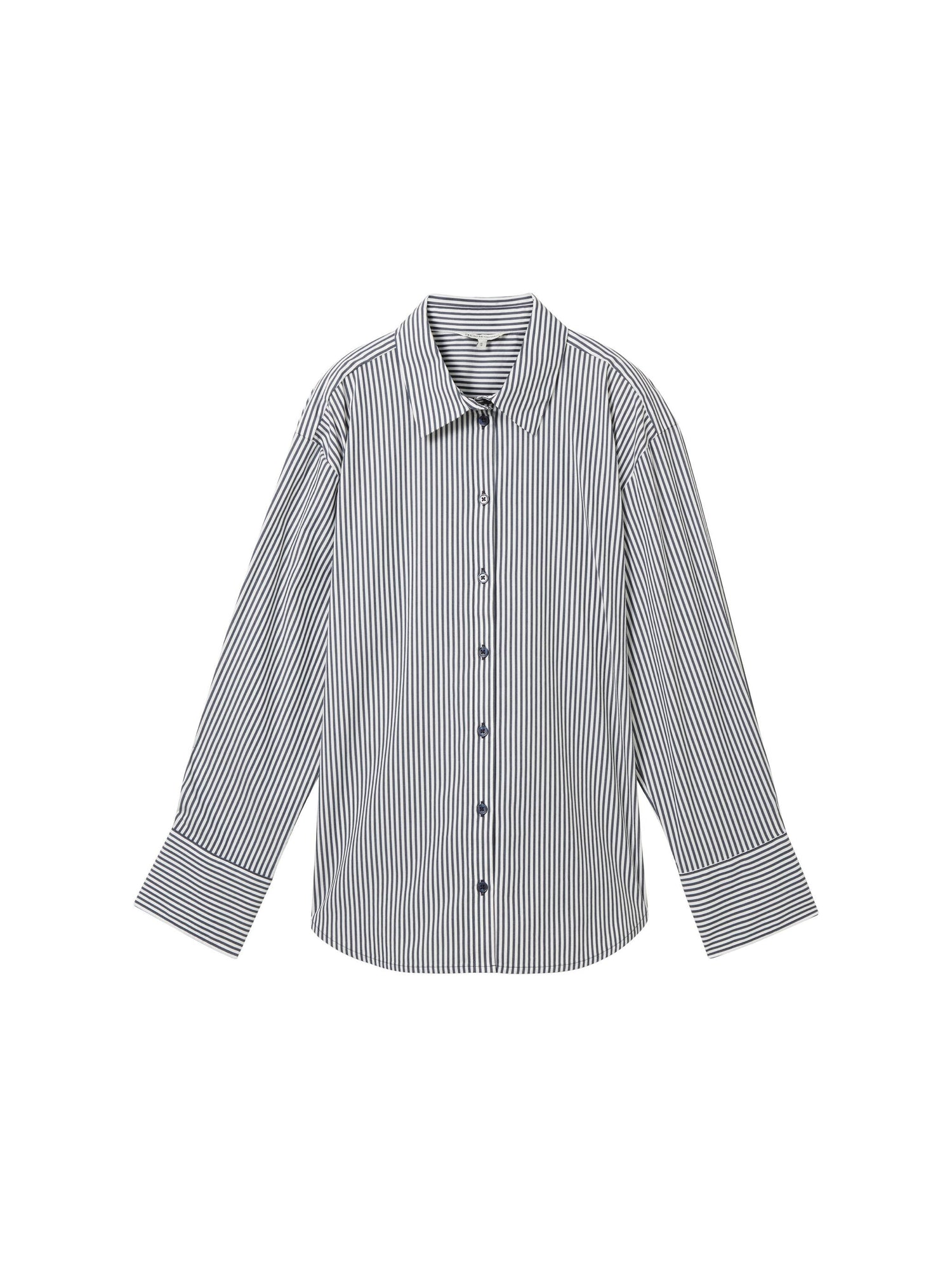 Striped Poplin Shirt_1040551_35237_02