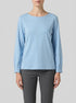 Tom Tailor Light Fjord Blue Women 7/8-Sleeved T-Shirt SKU: 1040566_34587 Image 00
