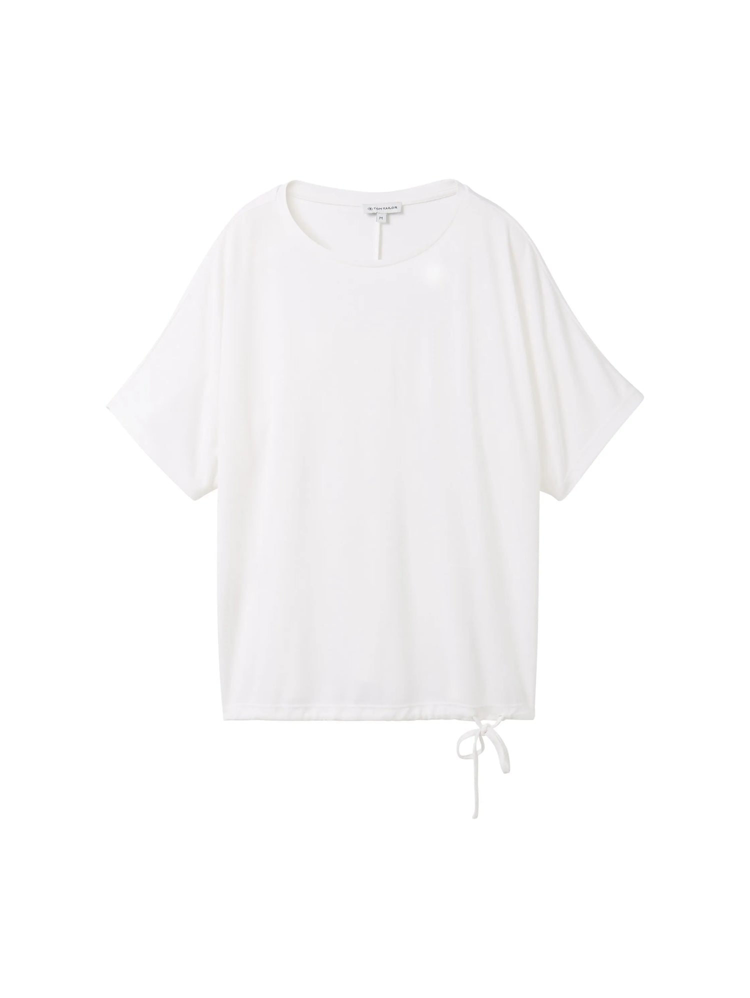 Tom Tailor Whisper White Women T-Shirt with a Round Neckline SKU: 1040595_10315 Image 07