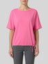Tom Tailor Carmine Pink Women T-Shirt with a Round Neckline SKU: 1040595_15799 Image 00