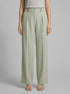 Tom Tailor Desert Green Women Lea Wide Leg Trousers with Recycled Polyester SKU: 1040686_34895 Image 00
