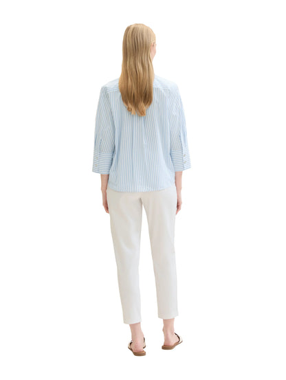 Tom Tailor Whisper White Women Loose-Fit Trousers SKU: 1040697_10315 Image 04