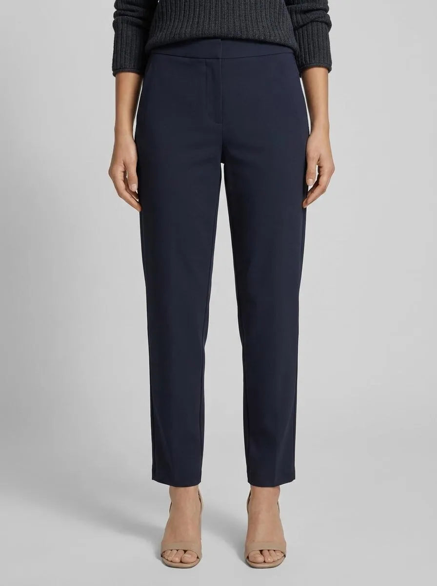 Tom Tailor Sky Captain Blue Women Loose-Fit Trousers SKU: 1040697_10668 Image 00