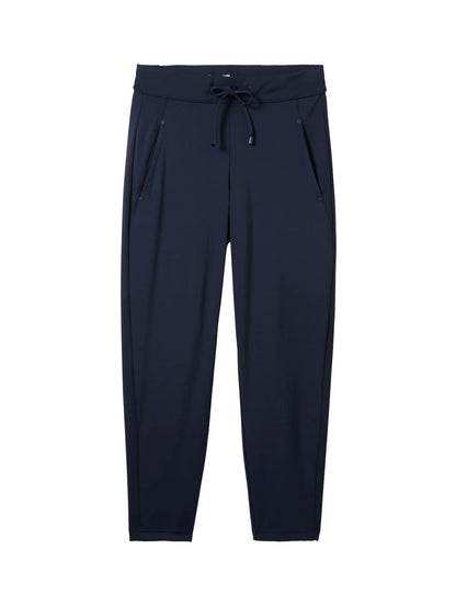 Tom Tailor Sky Captain Blue Women Loose-Fit Trousers SKU: 1040697_10668 Image 08