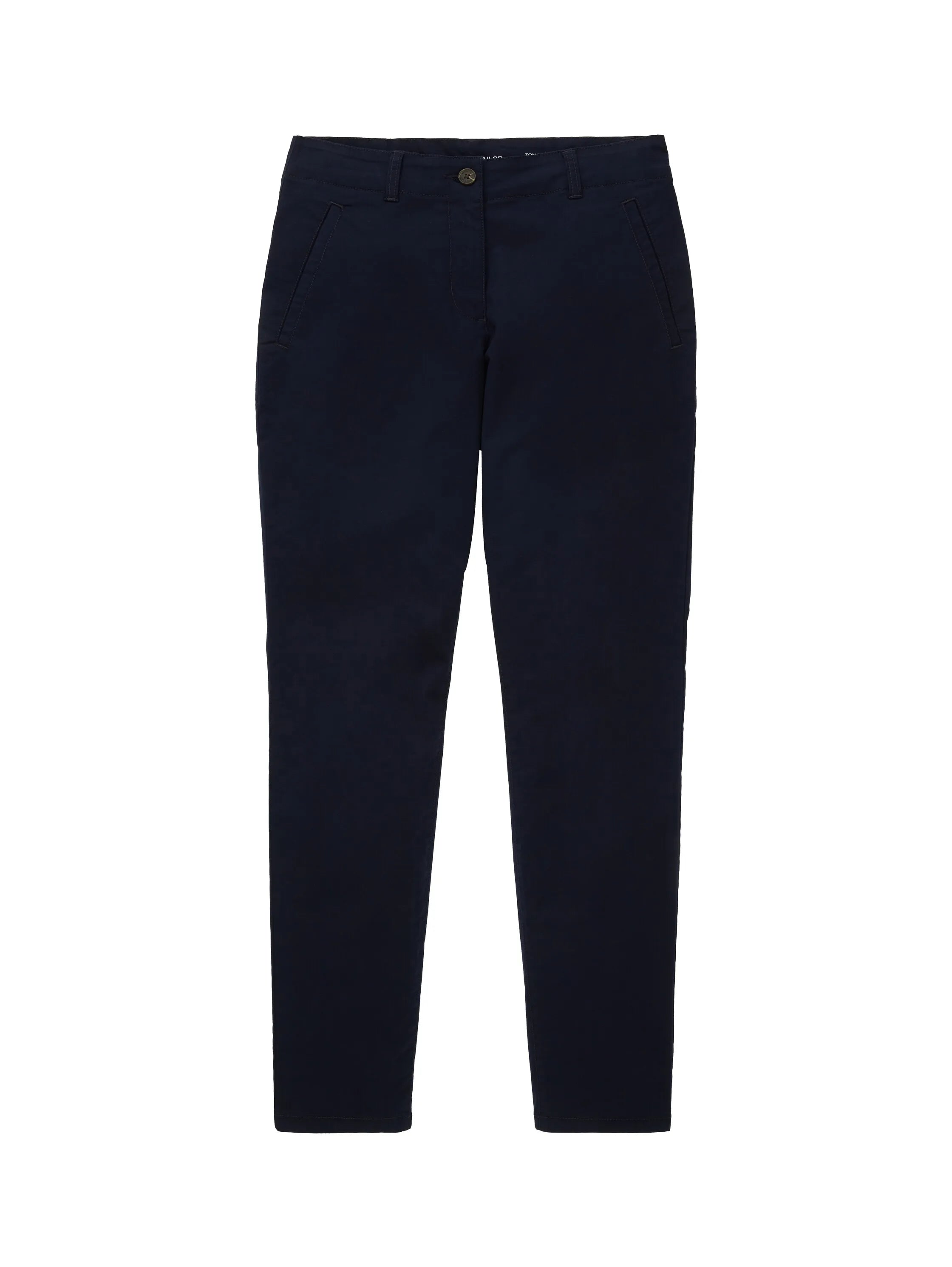 Tom Tailor Sky Captain Blue Women Chino Slim Trousers SKU: 1040698_10668 Image 08