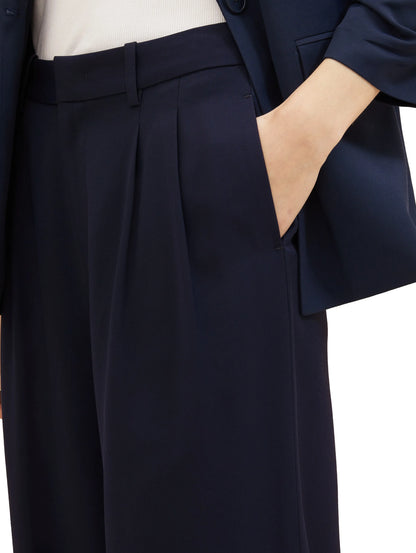 Denim Tom Tailor Sky Captain Blue Women Wide Leg Trousers SKU: 1040729_10668 Image 06