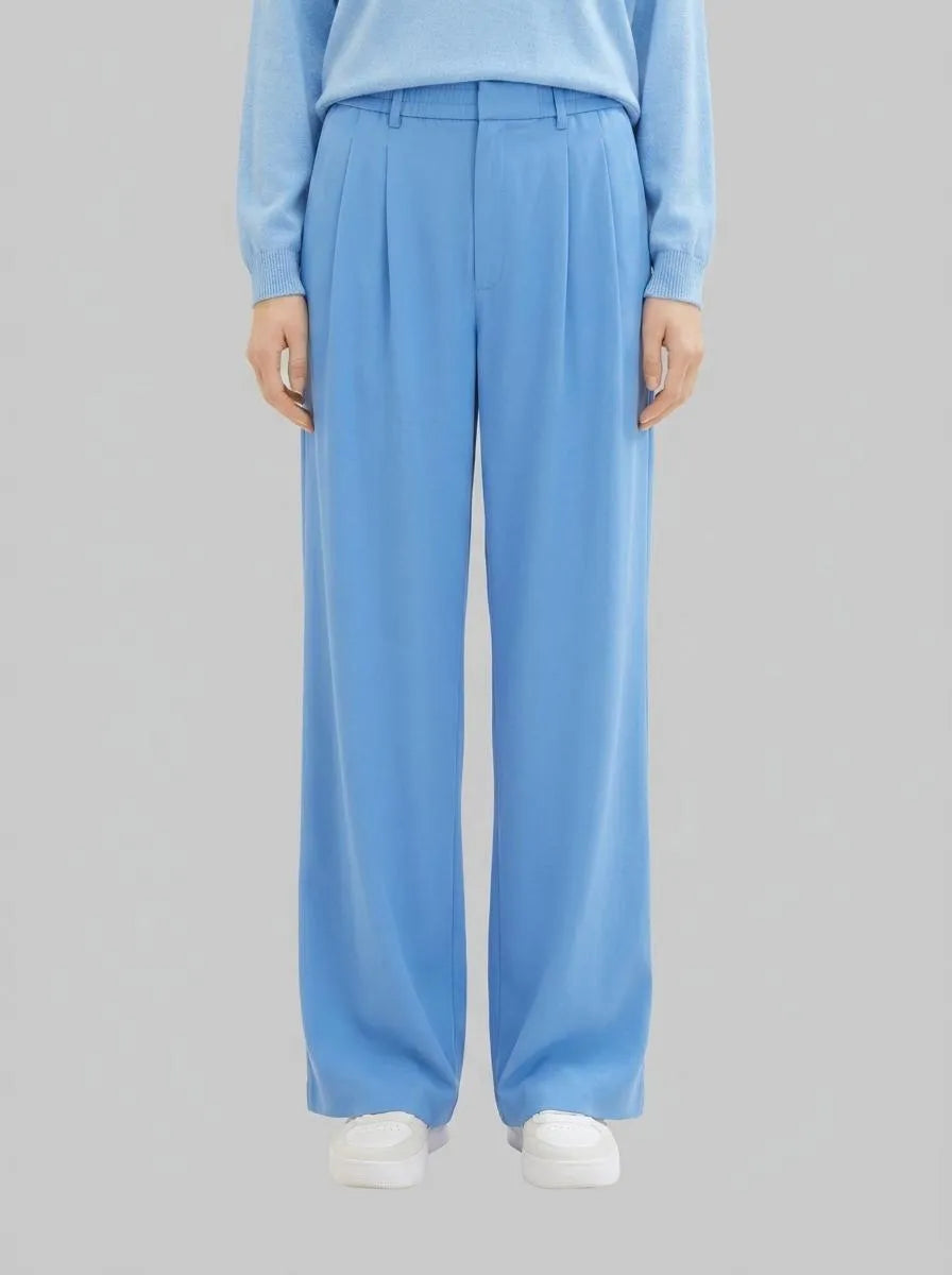Denim Tom Tailor Sicilian Blue Women Wide Leg Trousers SKU: 1040729_18712 Image 00