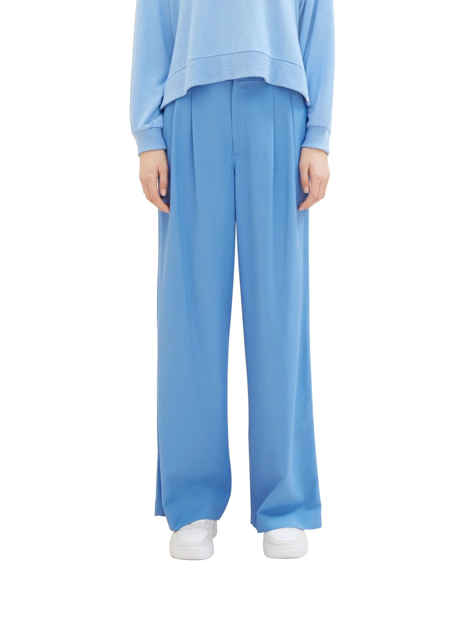 Denim Tom Tailor Sicilian Blue Women Wide Leg Trousers SKU: 1040729_18712 Image 01