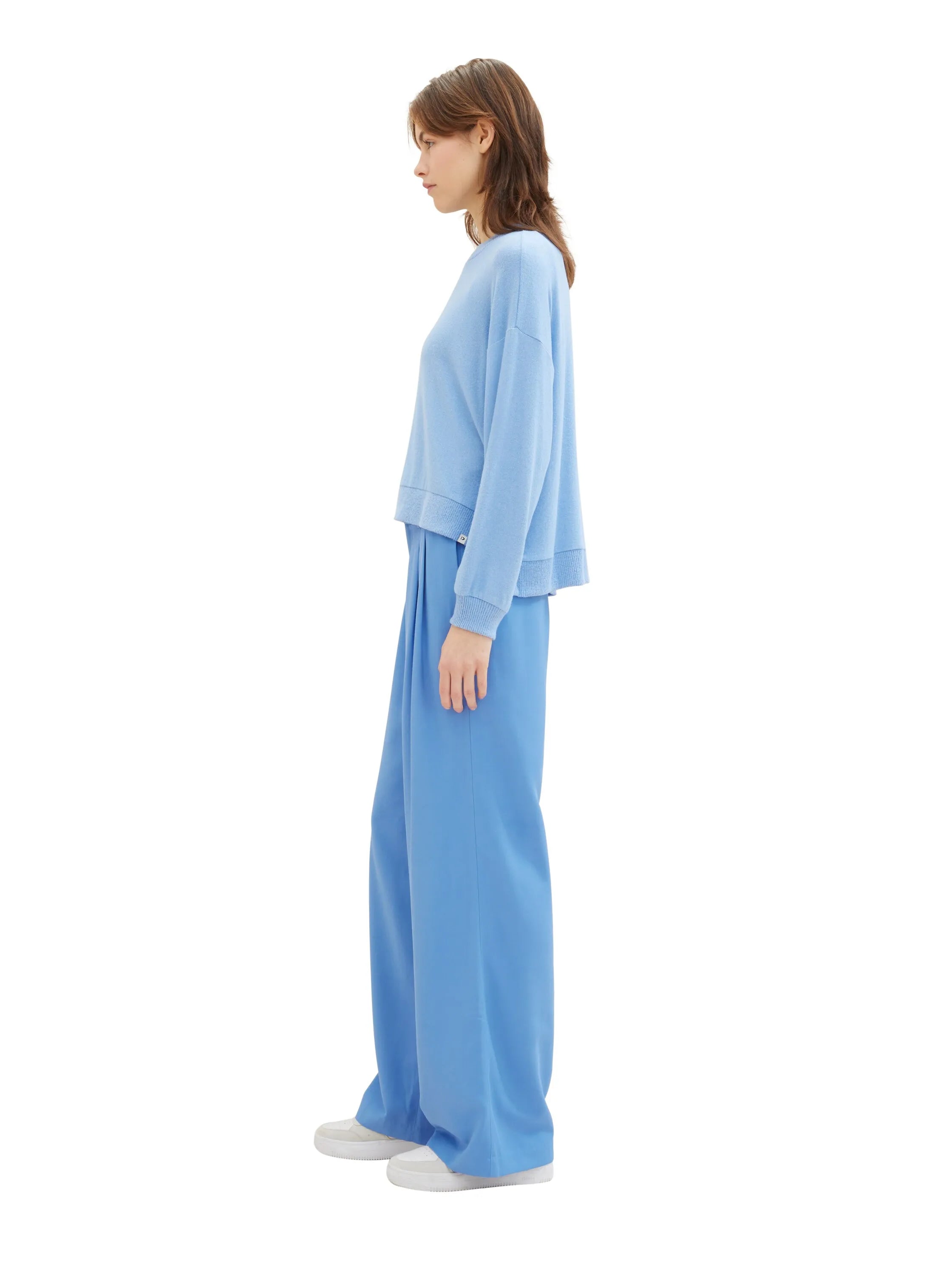 Denim Tom Tailor Sicilian Blue Women Wide Leg Trousers SKU: 1040729_18712 Image 02