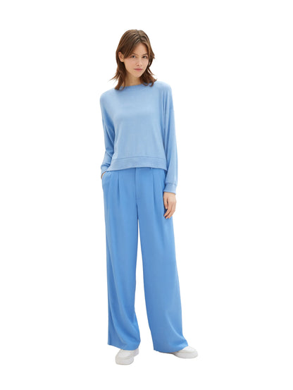Denim Tom Tailor Sicilian Blue Women Wide Leg Trousers SKU: 1040729_18712 Image 03