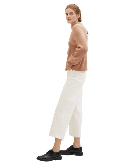 Tom Tailor Whisper White Women Culotte Jeans SKU: 1040811_10315 Image 02