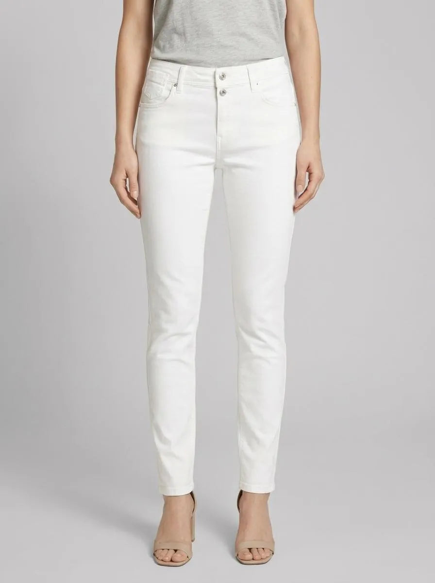 Tom Tailor White Women Ttalexa Slim Jeans SKU: 1040812_20000 Image 00