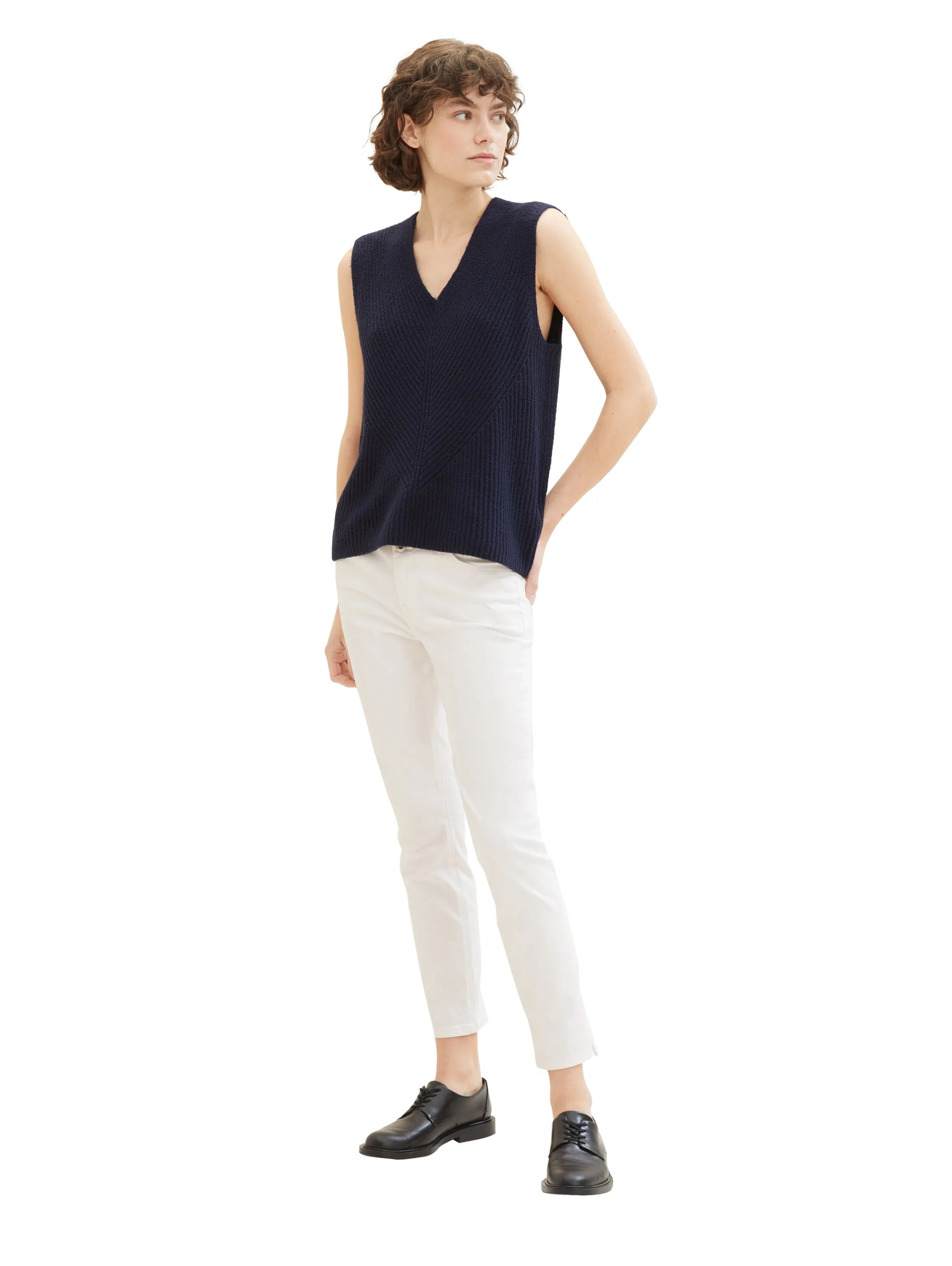 Tom Tailor White Women Ttalexa Slim Jeans SKU: 1040812_20000 Image 03