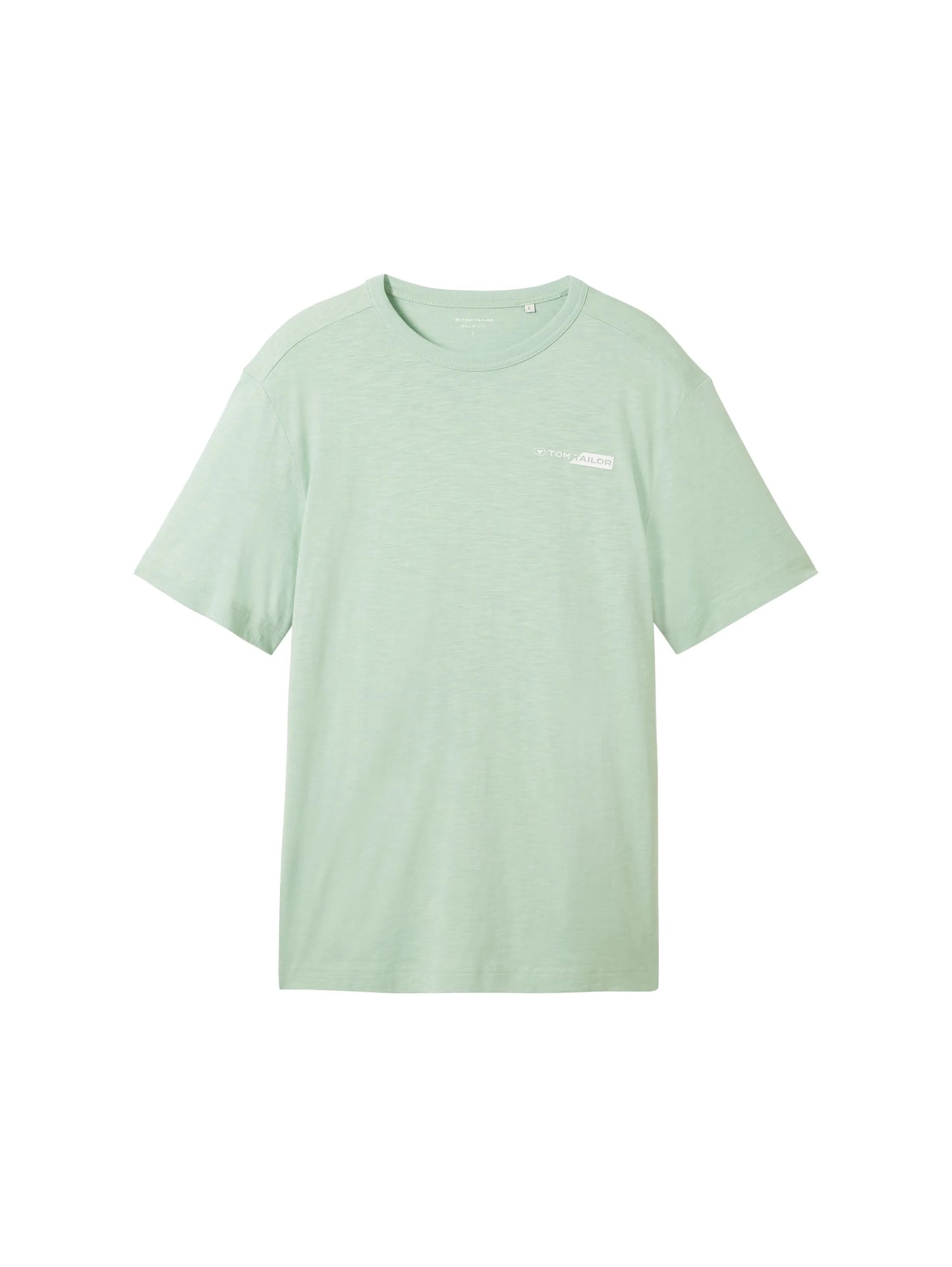 Tom Tailor Paradise Mint Men T-Shirt with a Logo Print SKU: 1040821_23383 Image 07