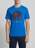 Tom Tailor Sure Blue Men T-Shirt with a Print SKU: 1040825_12393 Image 00