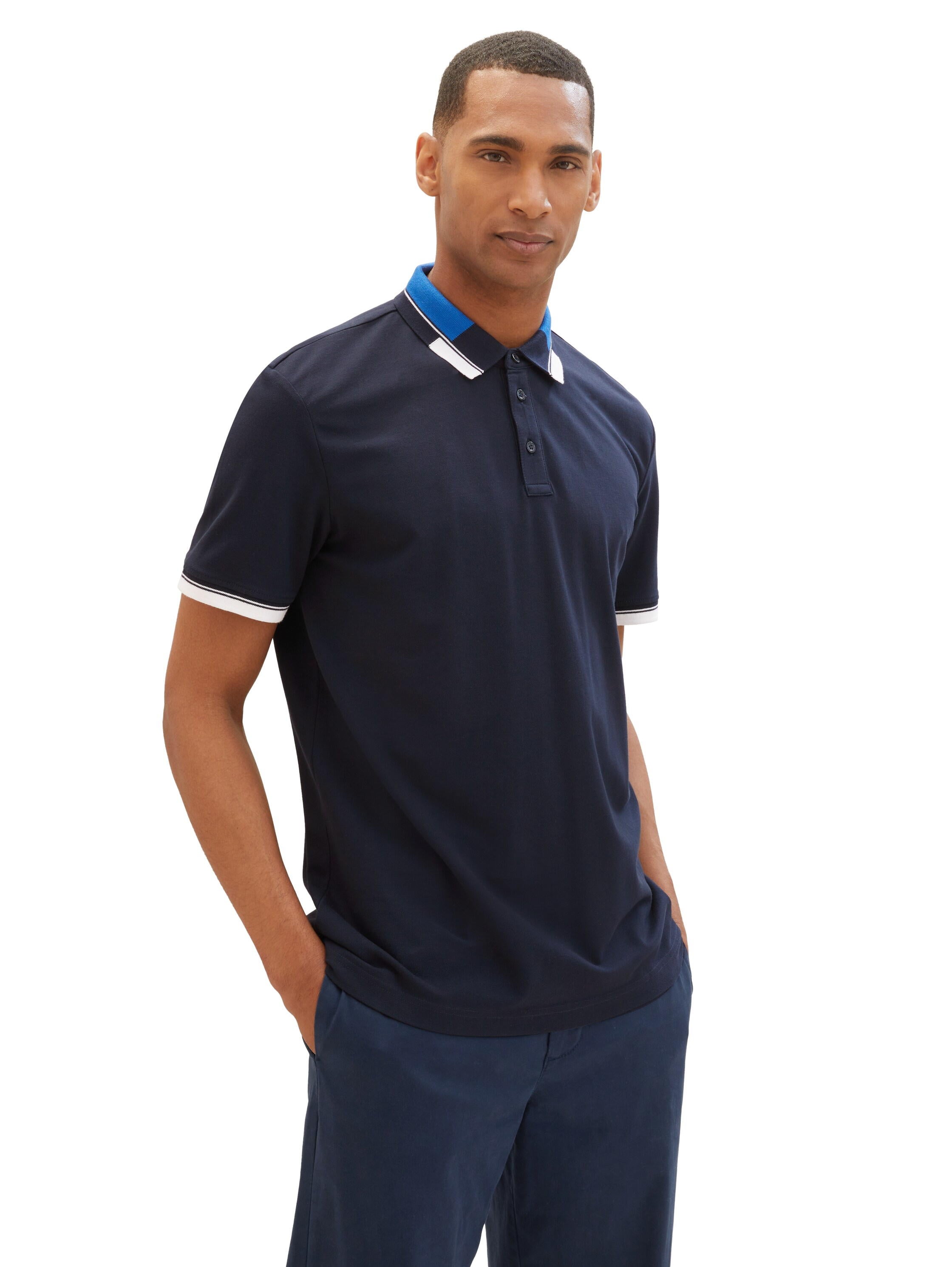 Detailed Polo Shirt_1040837_10668_01