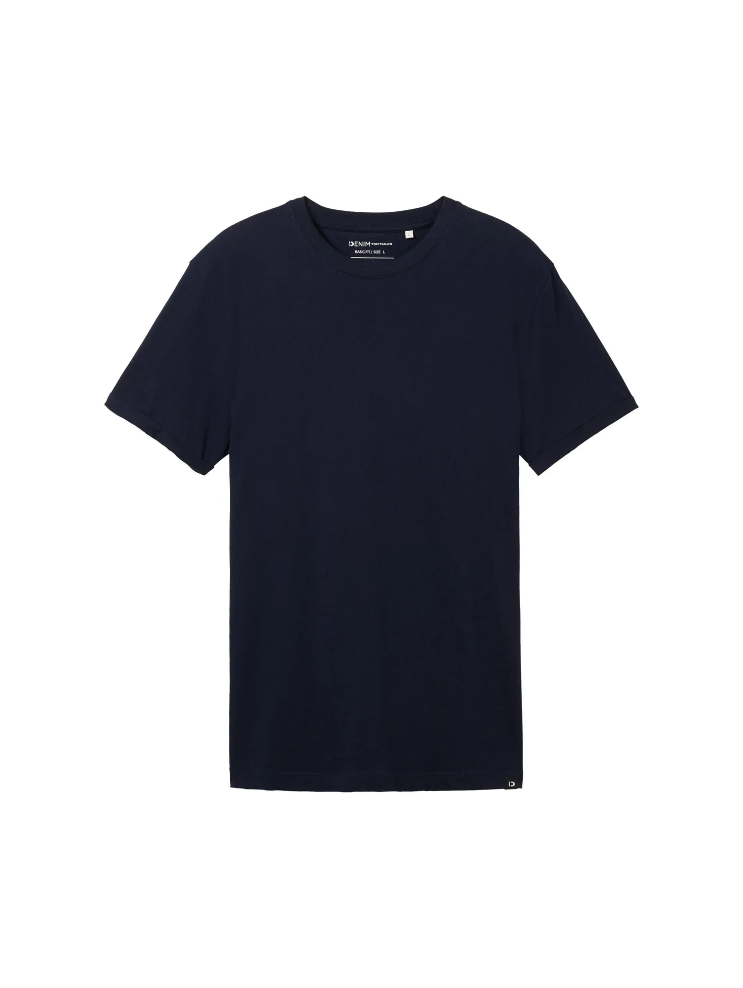 Denim Tom Tailor Sky Captain Blue Men Basic T-Shirt SKU: 1040877_10668 Image 07