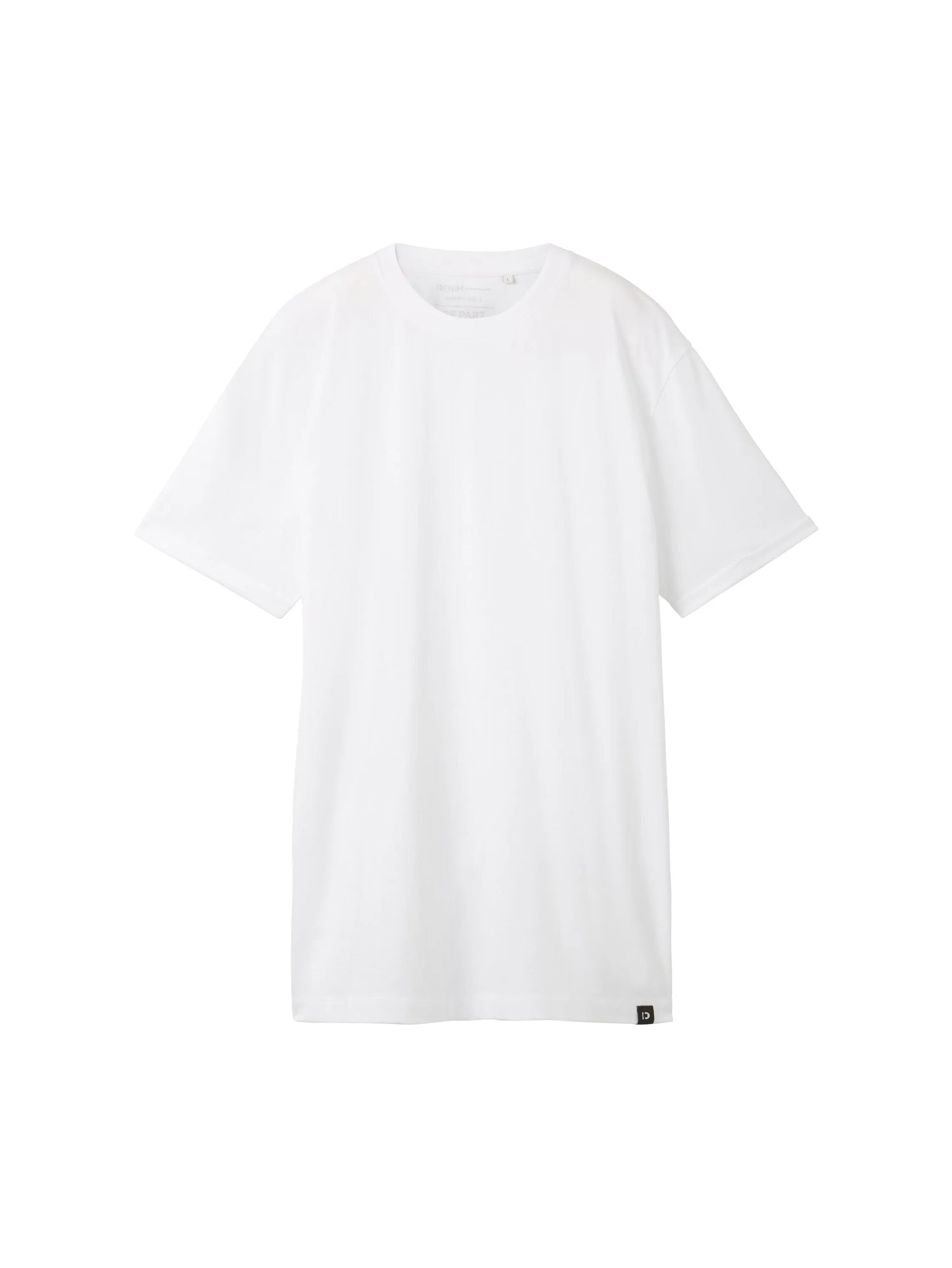 Denim Tom Tailor White Men Basic T-Shirt SKU: 1040877_20000 Image 07