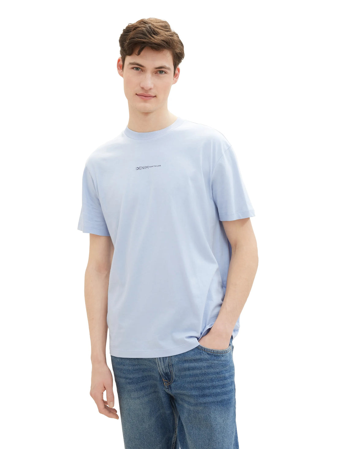 Denim Tom Tailor Brunnera Blue Men Organic Cotton T-Shirt SKU: 1040880_11486 Image 01