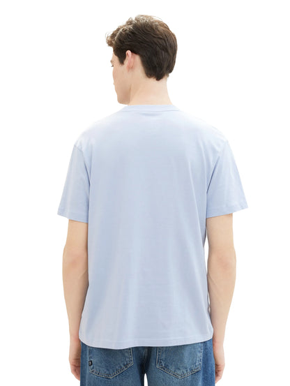 Denim Tom Tailor Brunnera Blue Men Organic Cotton T-Shirt SKU: 1040880_11486 Image 03
