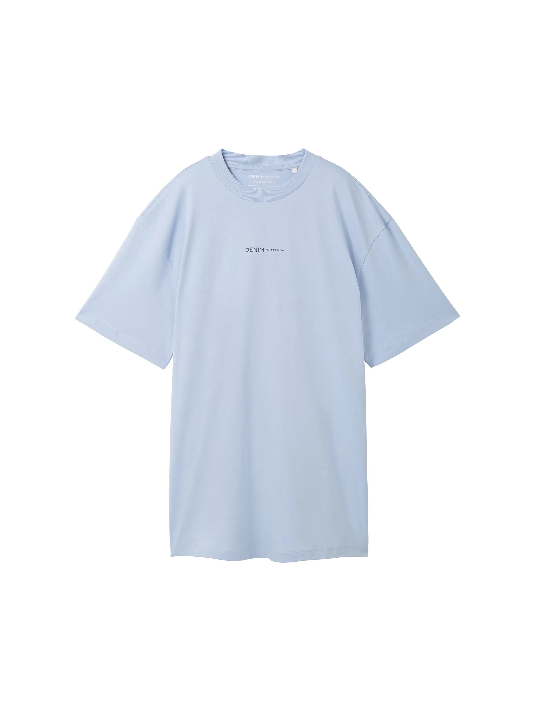 Denim Tom Tailor Brunnera Blue Men Organic Cotton T-Shirt SKU: 1040880_11486 Image 07