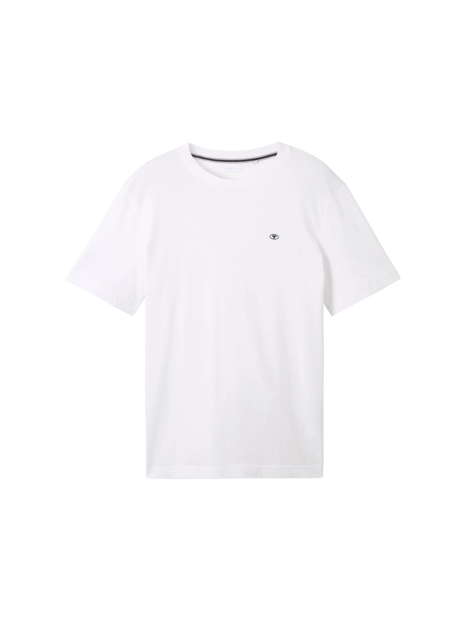 Tom Tailor White Men Basic T-Shirt SKU: 1040902_20000 Image 07