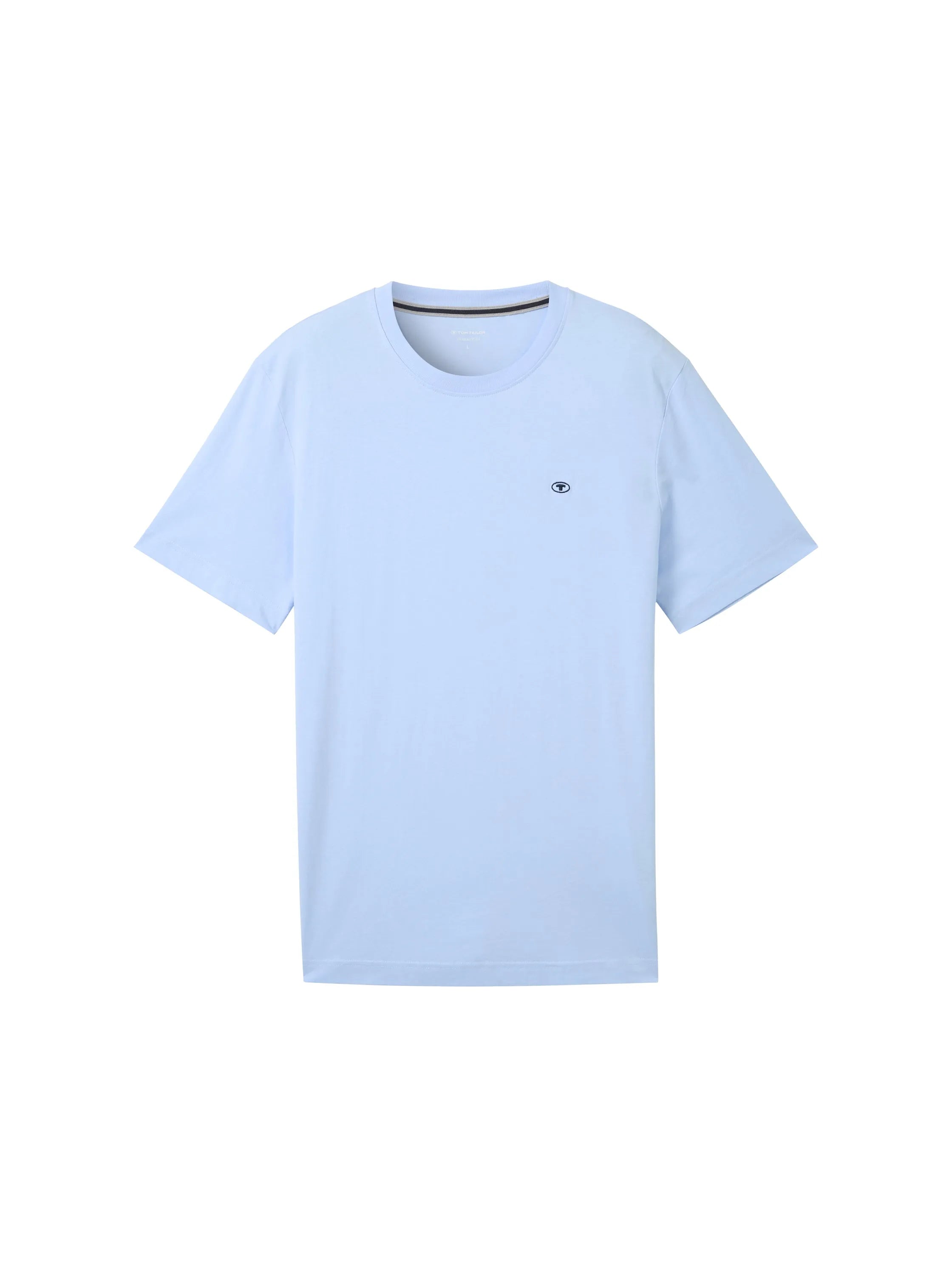 Tom Tailor Windsurf Blue Men Basic T-Shirt SKU: 1040902_35271 Image 07