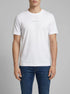 Tom Tailor White Men Regular Fit Short-Sleeved T-Shirt SKU: 1040906_20000 Image 00