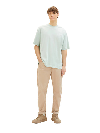 Denim Tom Tailor Sea Foam Men Oversized T-Shirt SKU: 1041181_17549 Image 02