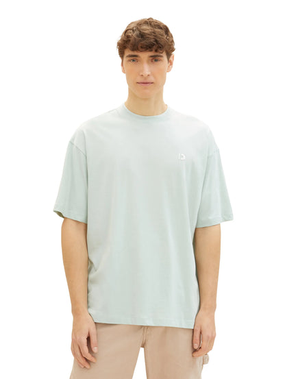 Denim Tom Tailor Sea Foam Men Oversized T-Shirt SKU: 1041181_17549 Image 06