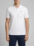 Denim Tom Tailor White Men Basic Polo Shirt with a Logo Print SKU: 1041184_20000 Image 00