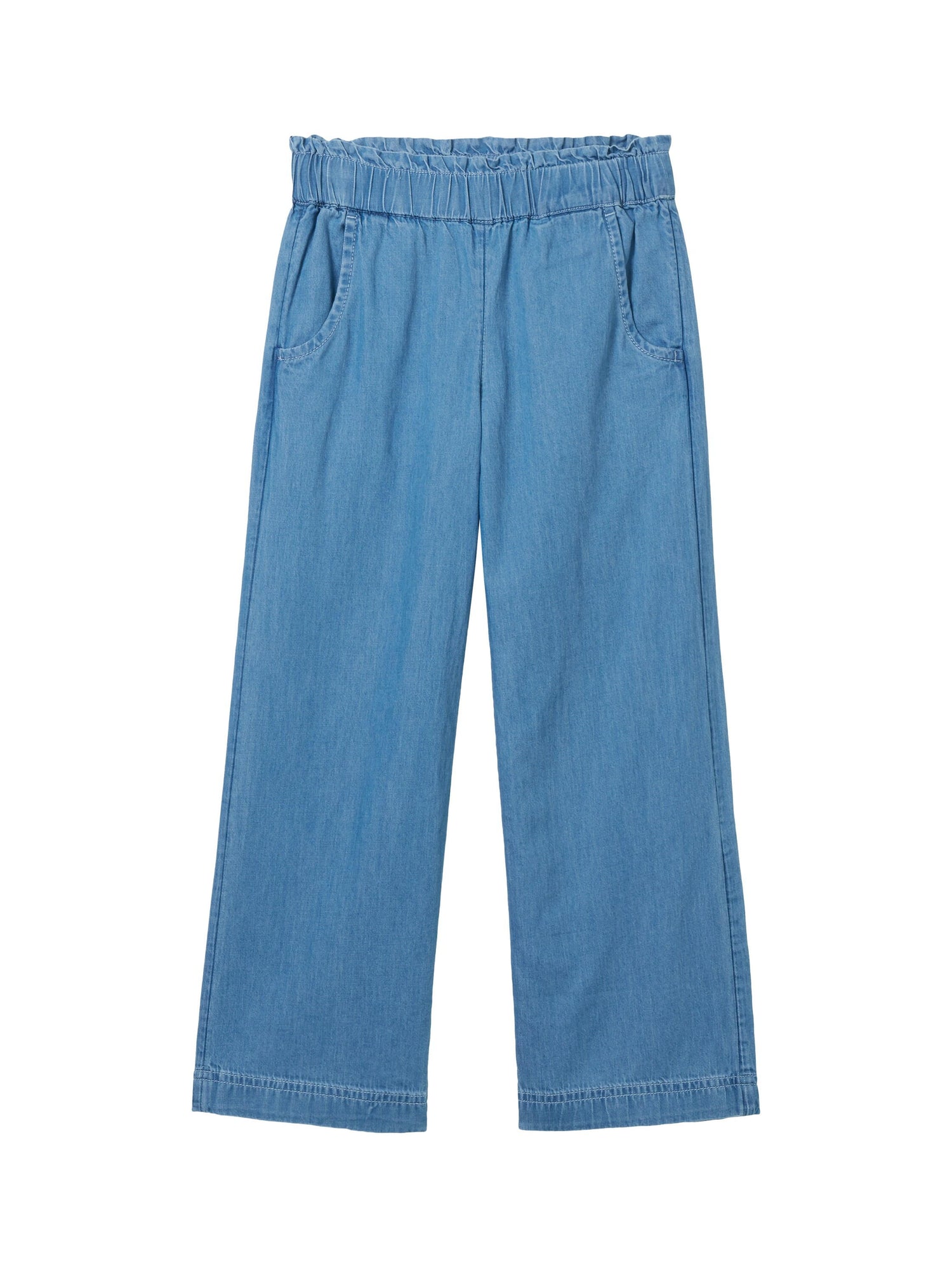 Wide Leg Denim Pants_1041201_10110_01