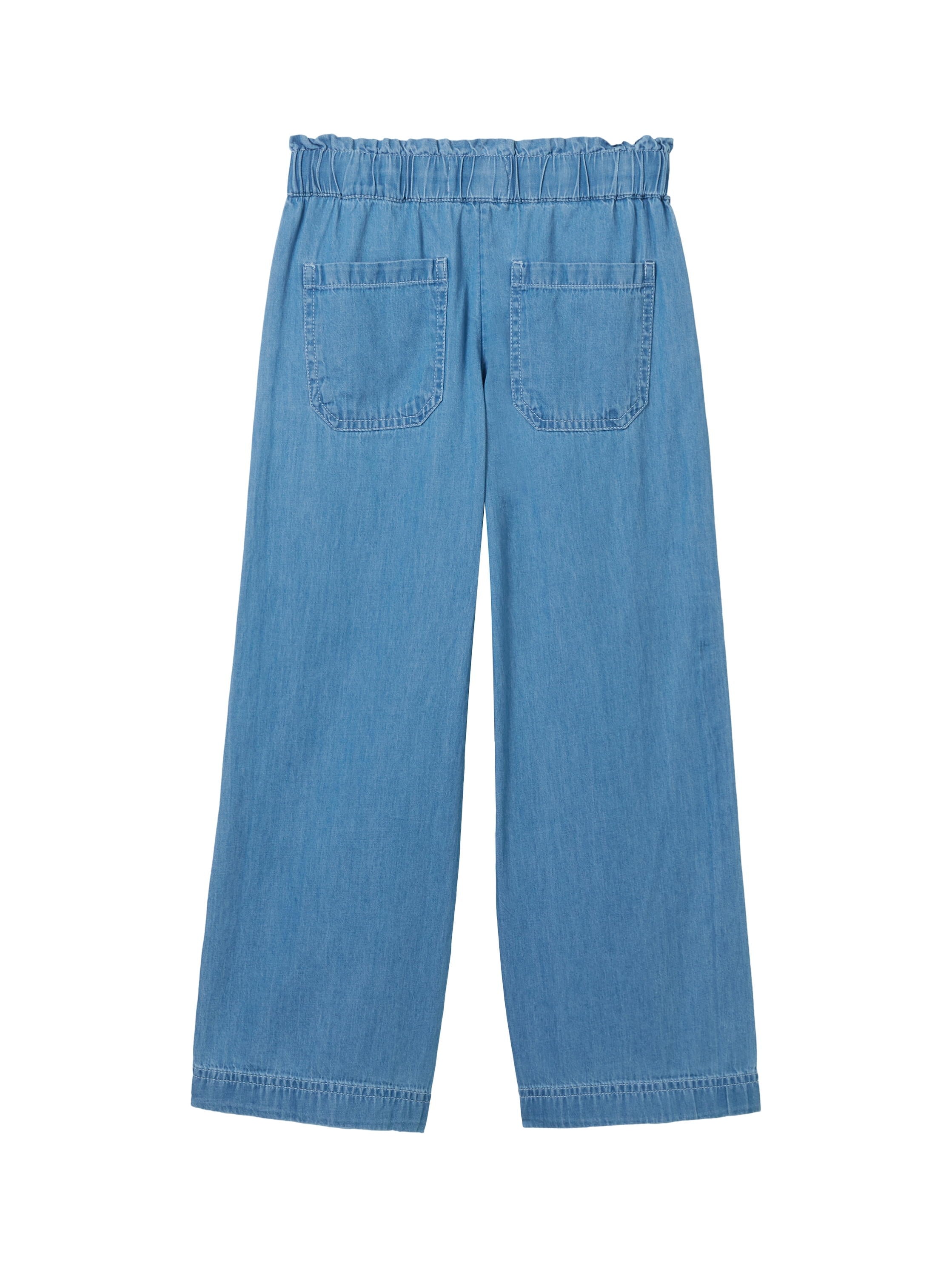 Wide Leg Denim Pants_1041201_10110_02