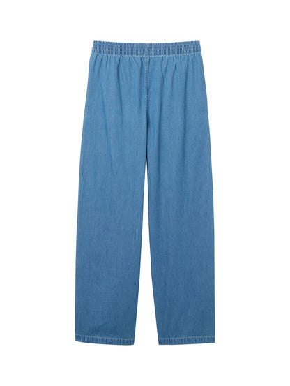 Wide Leg Light Denim Pants_1041202_10110_02