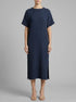 Denim Tom Tailor Sky Captain Blue Women Midi Dress with Texture SKU: 1041227_10668 Image 00