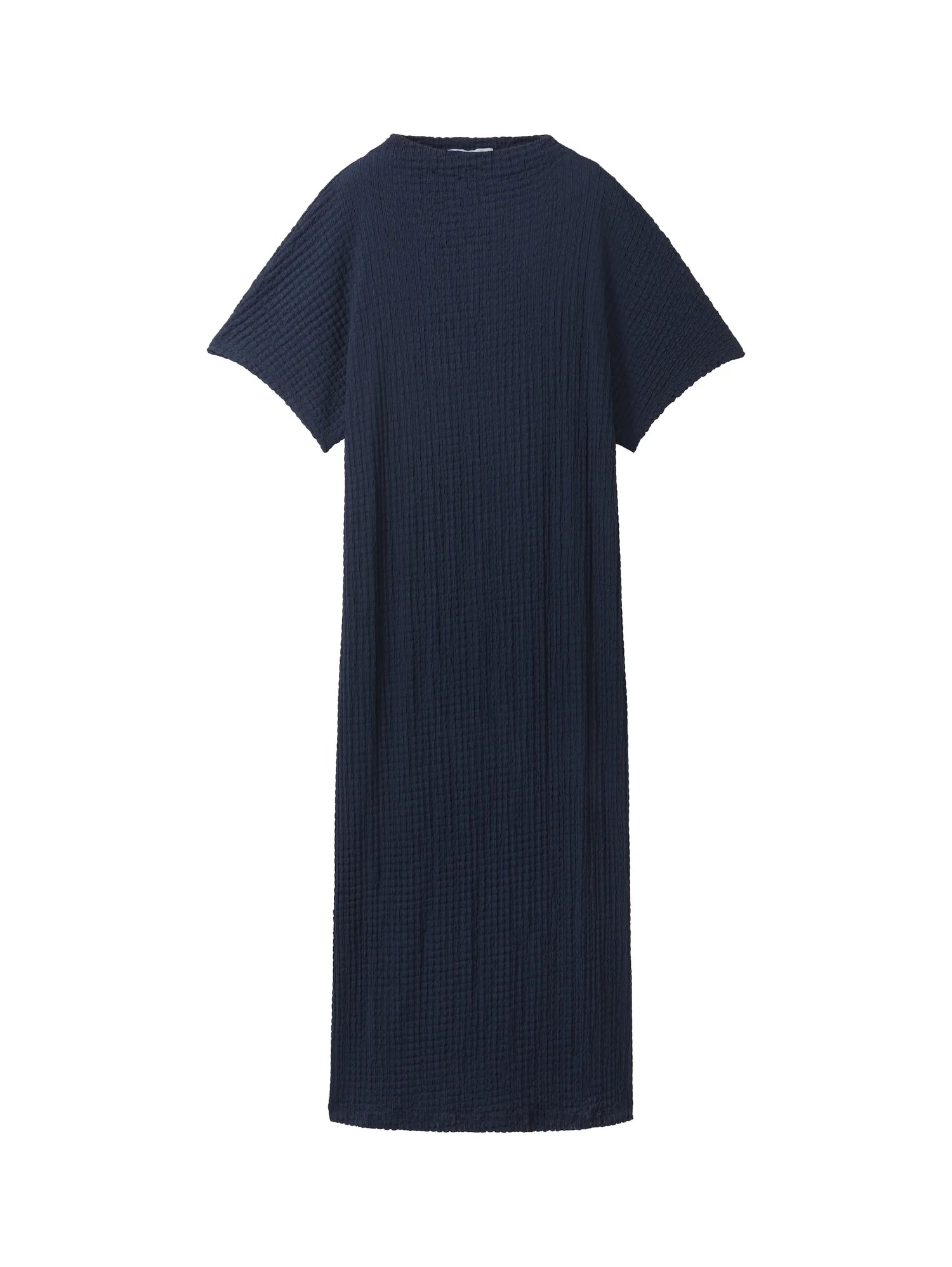 Denim Tom Tailor Sky Captain Blue Women Midi Dress with Texture SKU: 1041227_10668 Image 07