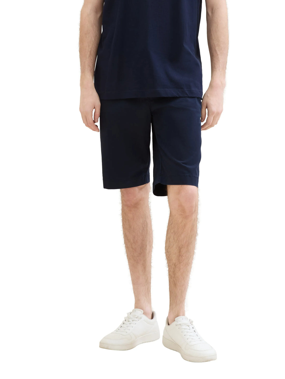 Tom Tailor Sky Captain Blue Men Tech Chino Shorts SKU: 1041306_10668 Image 01