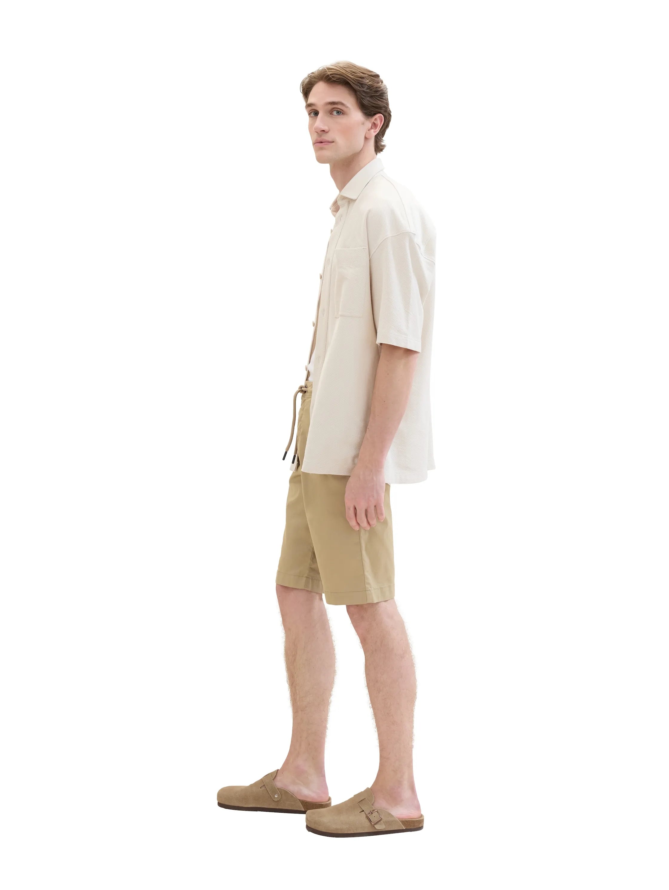 Tom Tailor Chinchilla Men Tech Chino Shorts SKU: 1041306_11018 Image 01